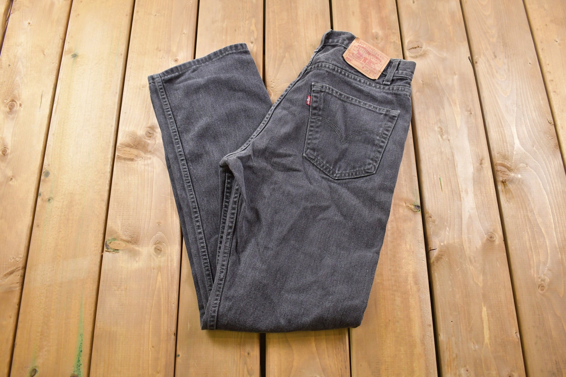 Vintage 1990s Levi's Red Tab Dark Denim Jeans