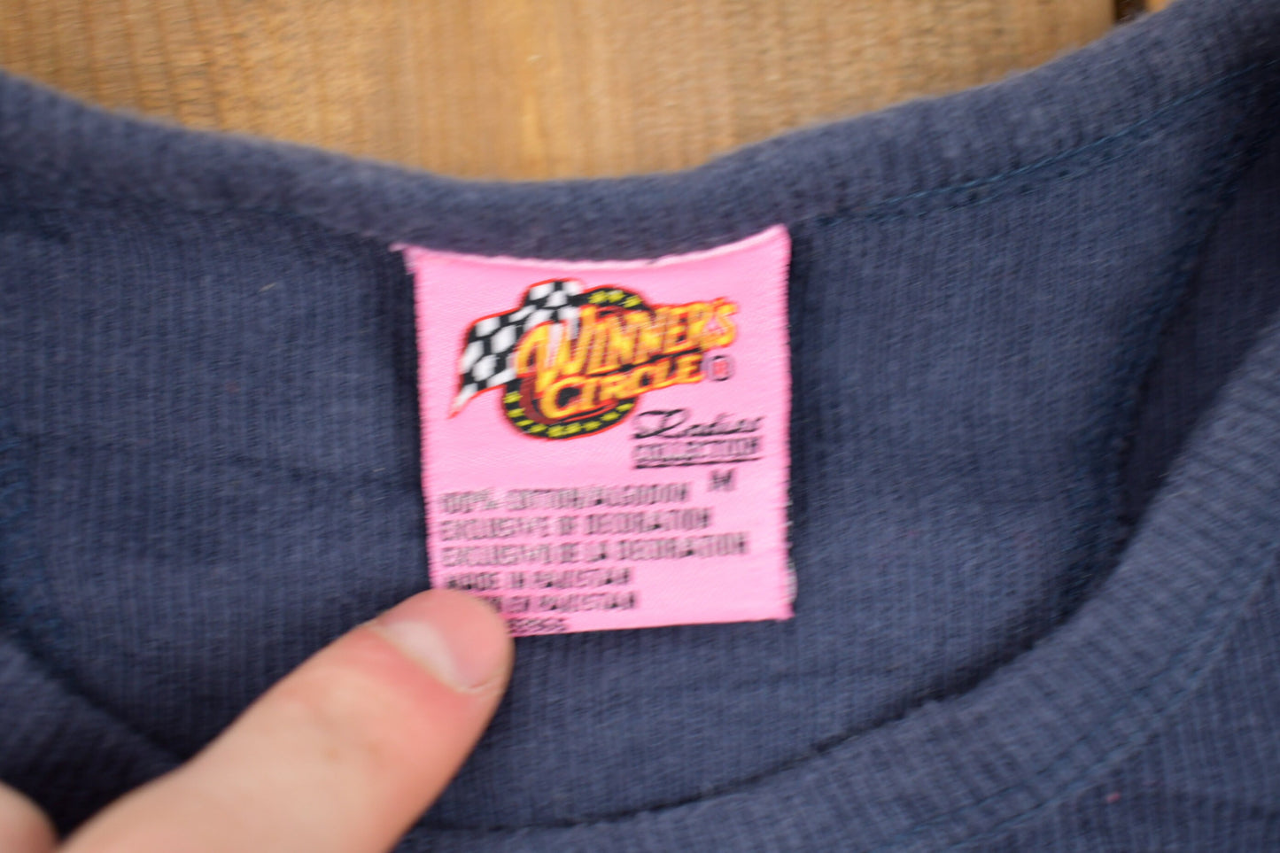 Vintage 1990s Winners Circle Jeff Gordon Crewneck Sweatshirt / 90s Crewneck / Souvenir / Athleisure / Streetwear / Embroidered / Long sleeve