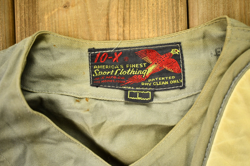Vintage 1960s Hunting Canvas Jacket