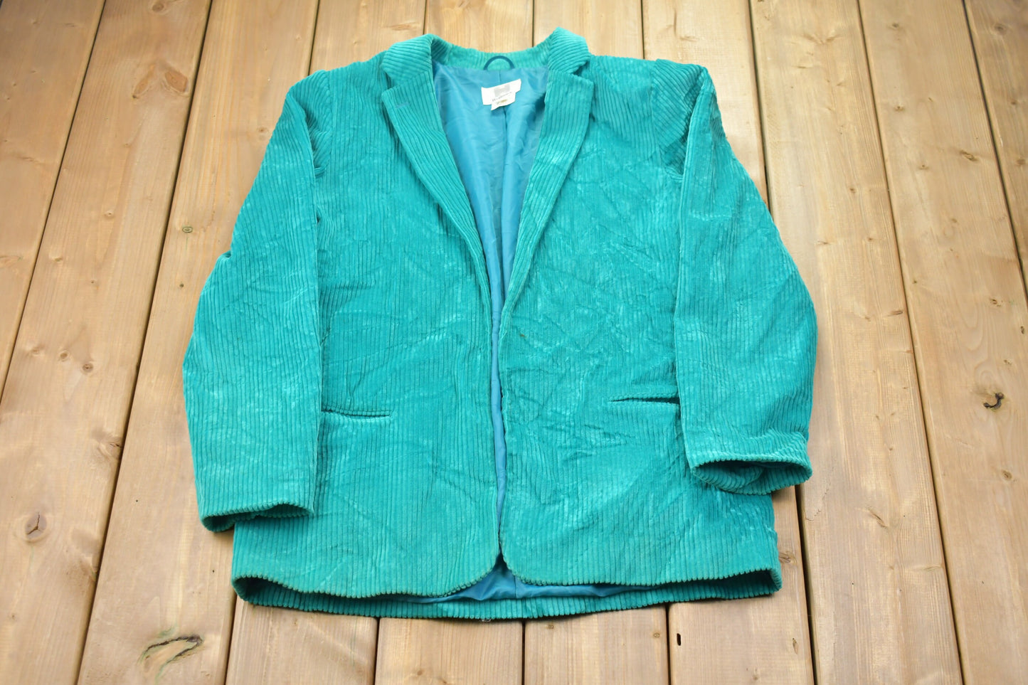 Vintage 1990s Higbee's Corduroy Blazer Jacket / Sport Coat  / Vintage 90s Blazer / Suit Jacket / Outdoor / Spring Jacket / Made In Japan