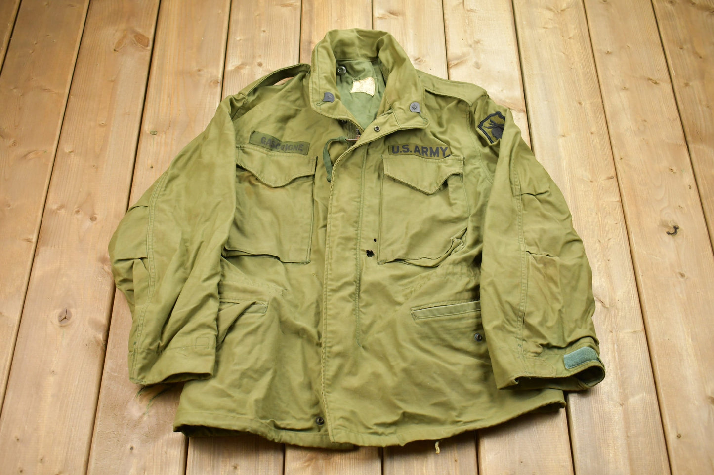 Vintage 1972 Military US Army Field Jacket / Button Up Jacket / US Army Green / Vintage Army / Streetwear Fashion / Army Jacket