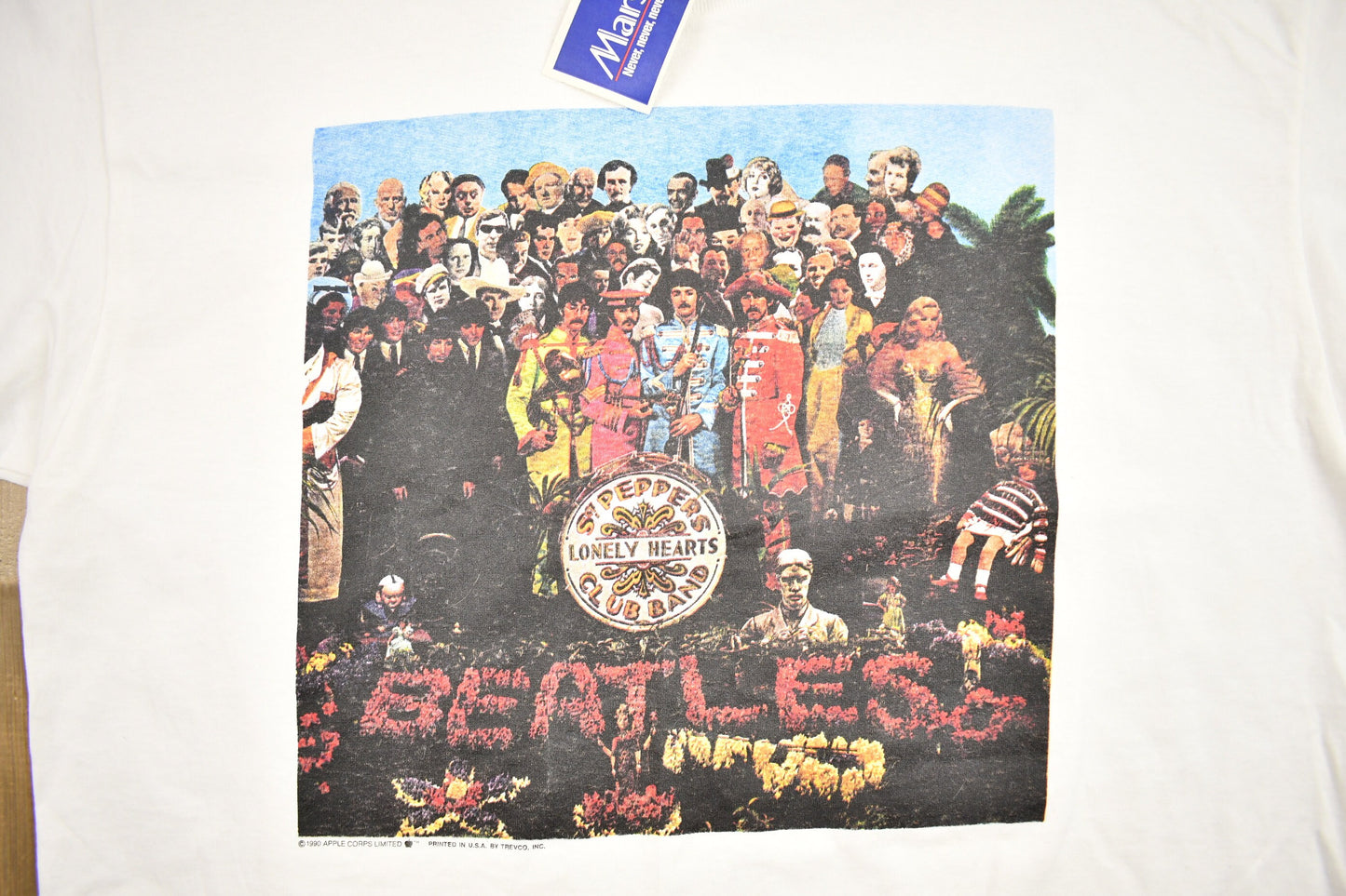 Vintage 1990 The Beatles Sgt Peppers Lonely Hearts Club Band T-shirt / Band Tee / Deadstock / New With Tags / Premium Vintage / Beatles Tee