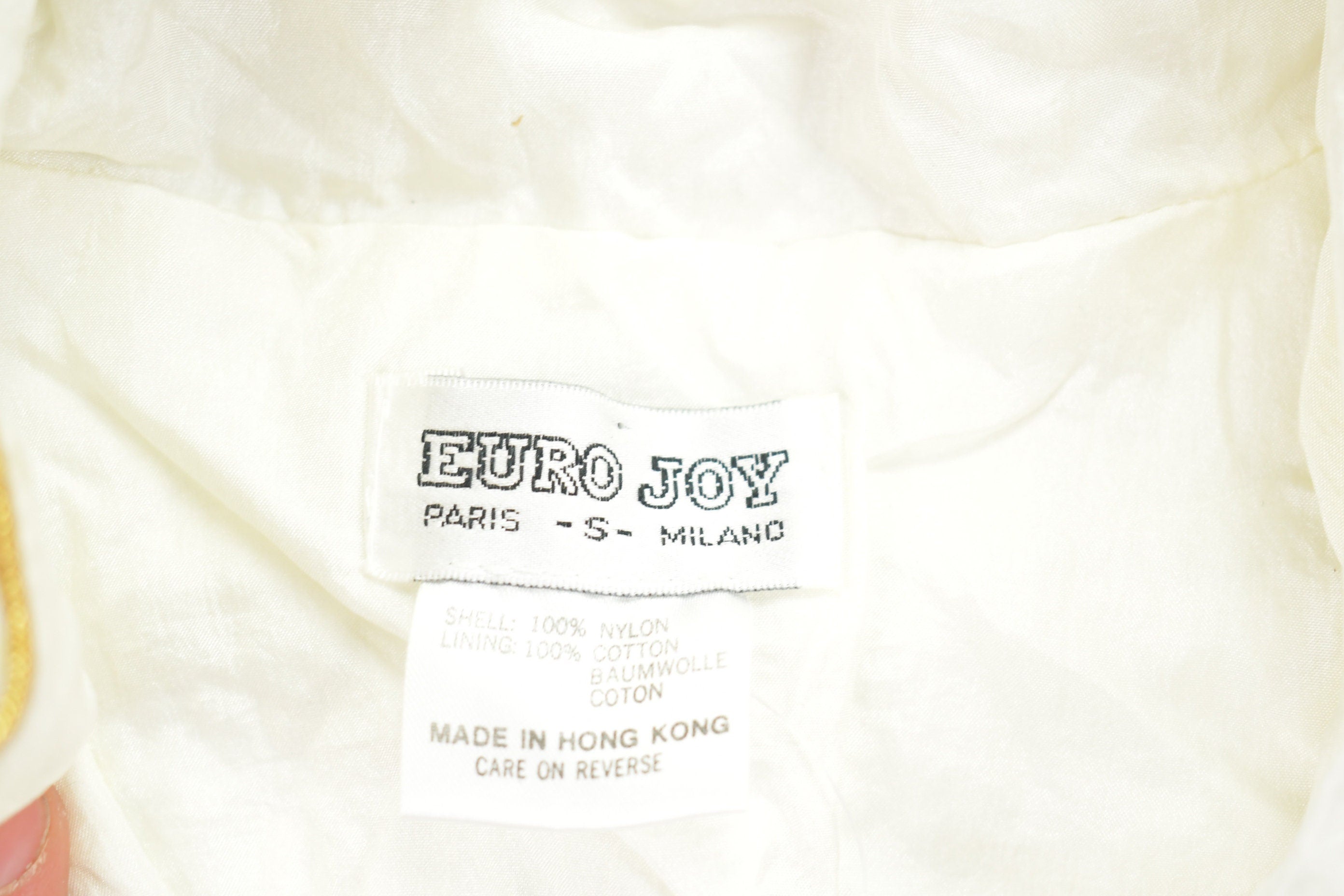 Vintage 1980s Euro Joy Full Zip Windbreaker Jacket