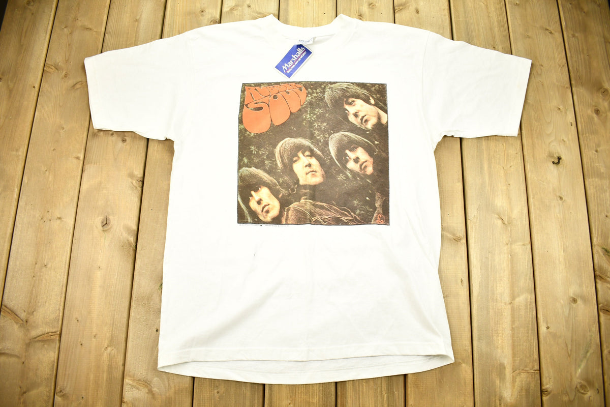 Vintage 1990 The Beatles Rubber Soul Band T-shirt – LOST BOYS VINTAGE
