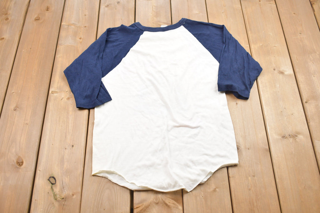 Vintage 1980 Kid for Rent Graphic Raglan Shirt