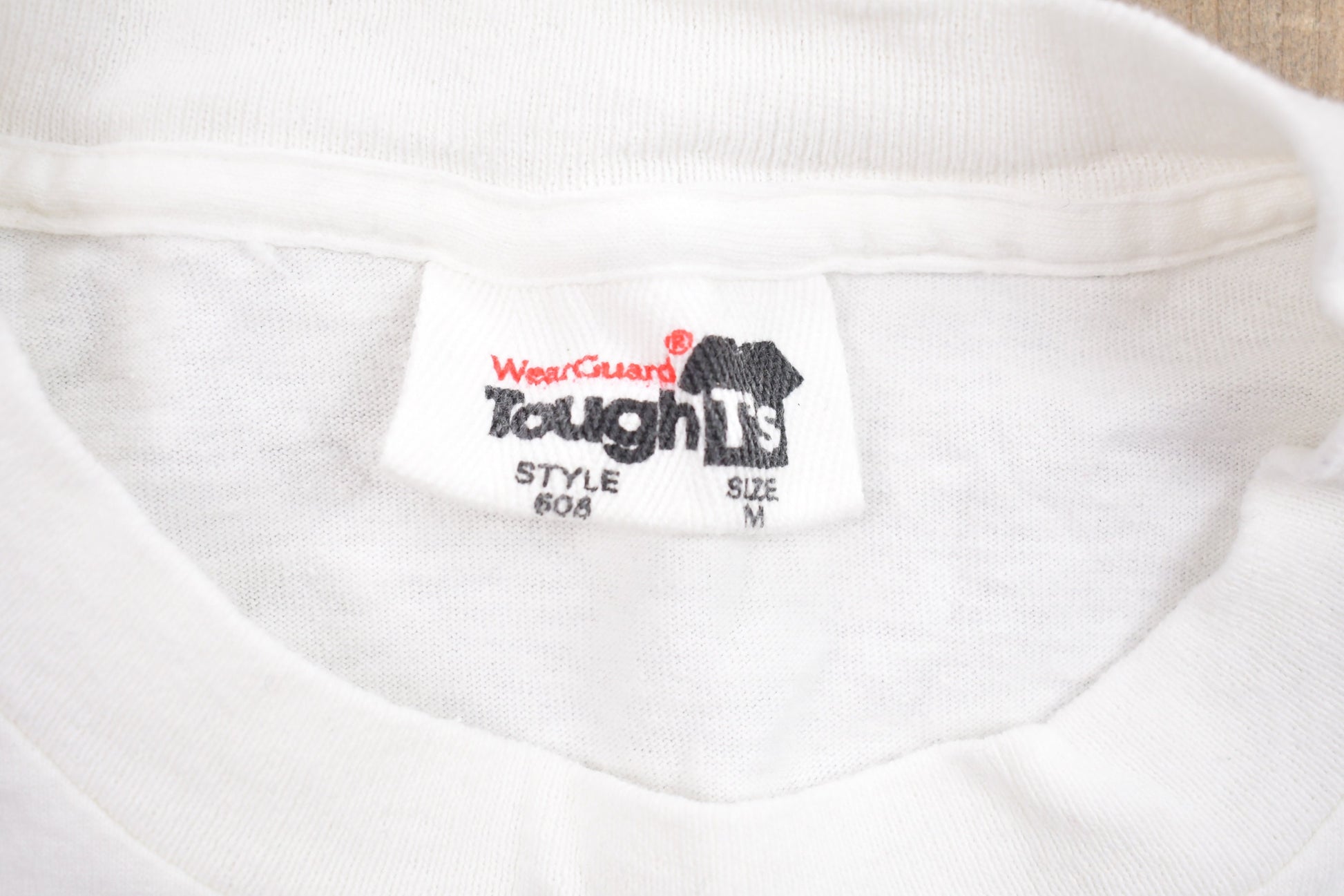 Vintage 1980s Blank Fresh White T-Shirt