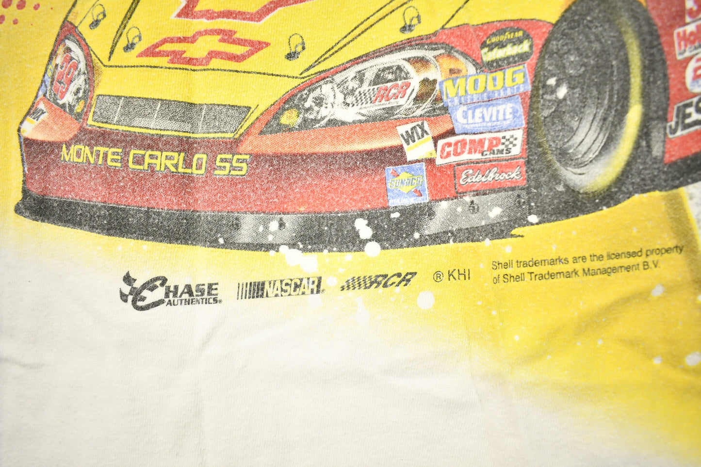 Vintage 1990s Kevin Harvick All Over Print NASCAR T-Shirt / Chase Authentics / NASCAR Racing / 90s Streetwear / Athleisure / Sportswear