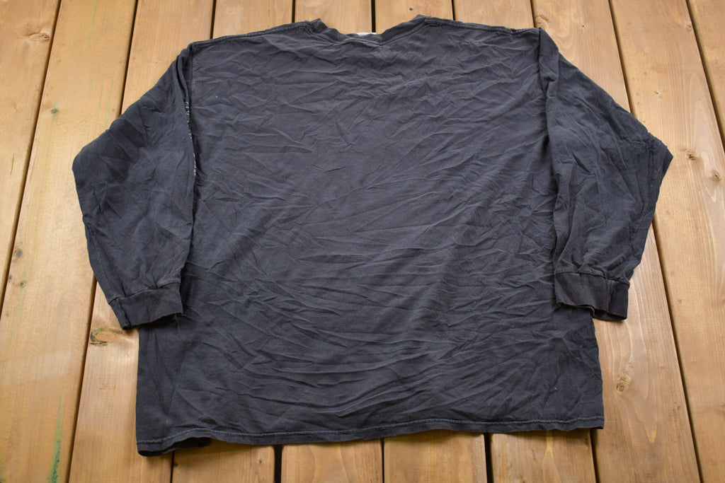 Vintage 1990s Nike Grey Tag Long Sleeved T-Shirt