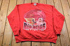 Vintage 1990s Lee Sport Detroit Red Wings Crewneck Sweatshirt
