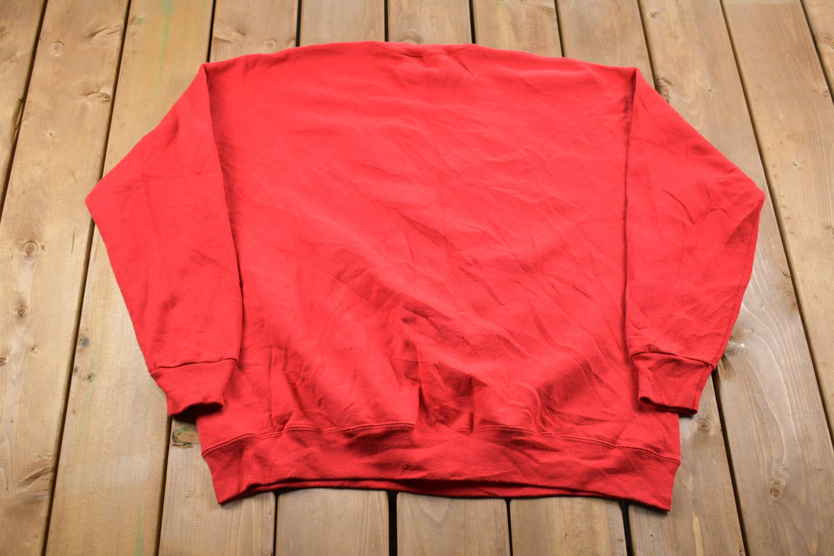 Vintage 1990s Lee Sport Detroit Red Wings Crewneck Sweatshirt