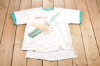 Vintage 1980s Salem Shake It Up Graphic Double Sleeve T-Shirt