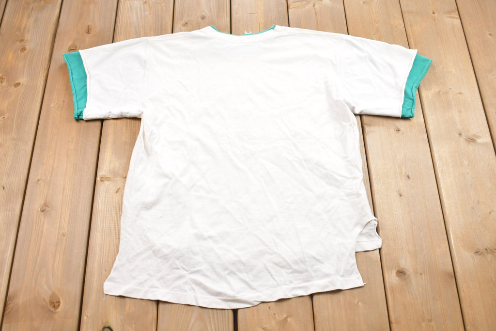 Vintage 1980s Salem Shake It Up Graphic Double Sleeve T-Shirt