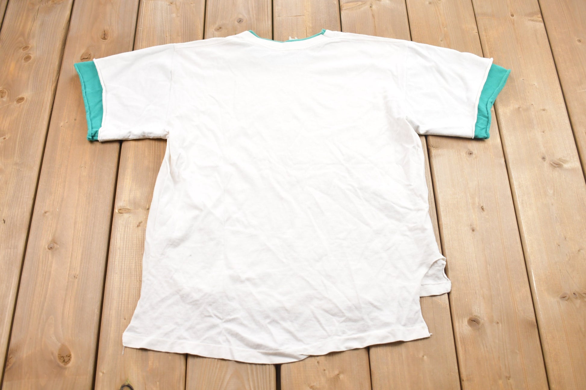 Vintage 1980s Salem Shake It Up Graphic Double Sleeve T-Shirt