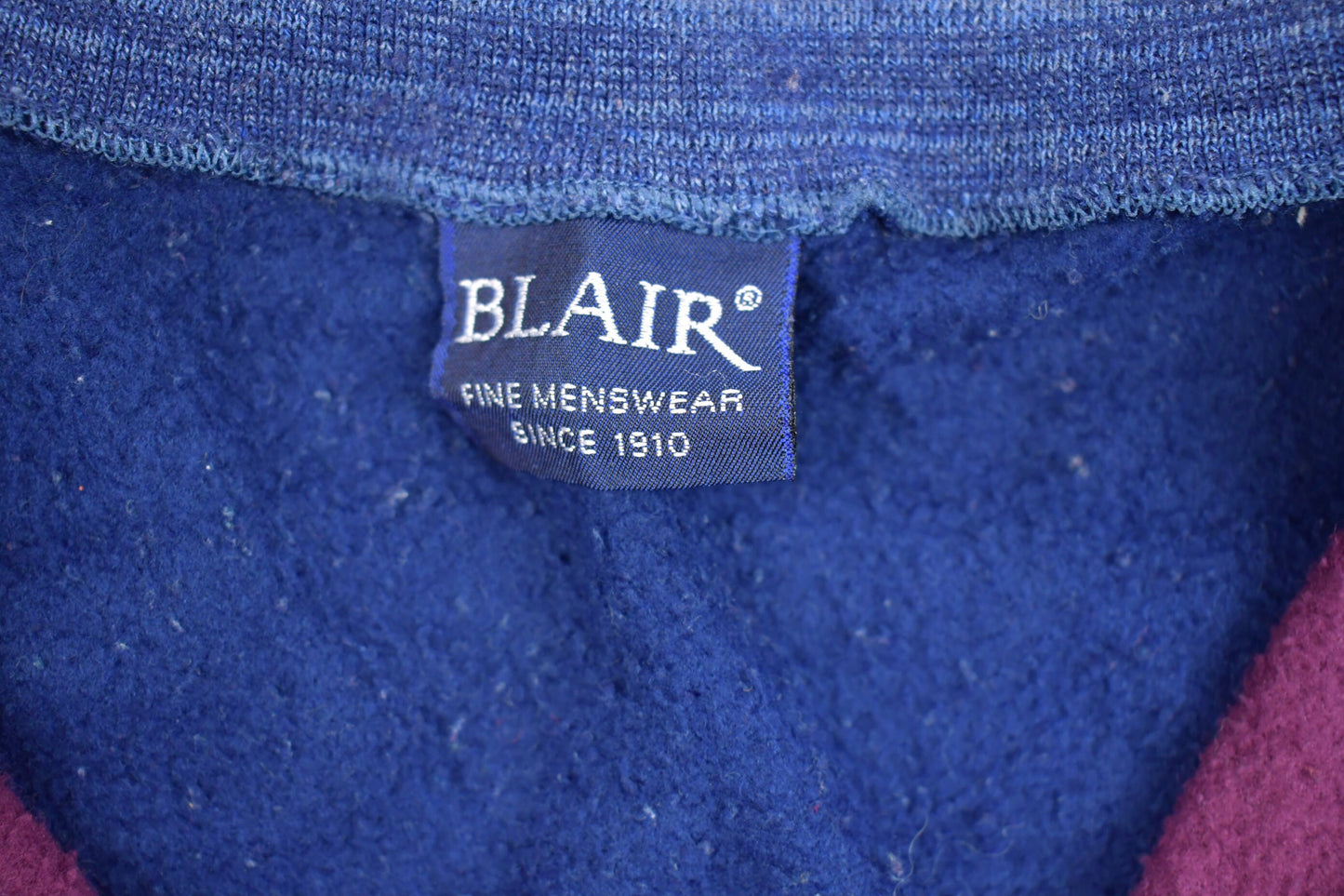 Vintage 1990s Blair Menswear Crewneck Sweatshirt / 90s Crewneck / Vintage Basics / Athleisure / Streetwear / Men's Vintage Fashion