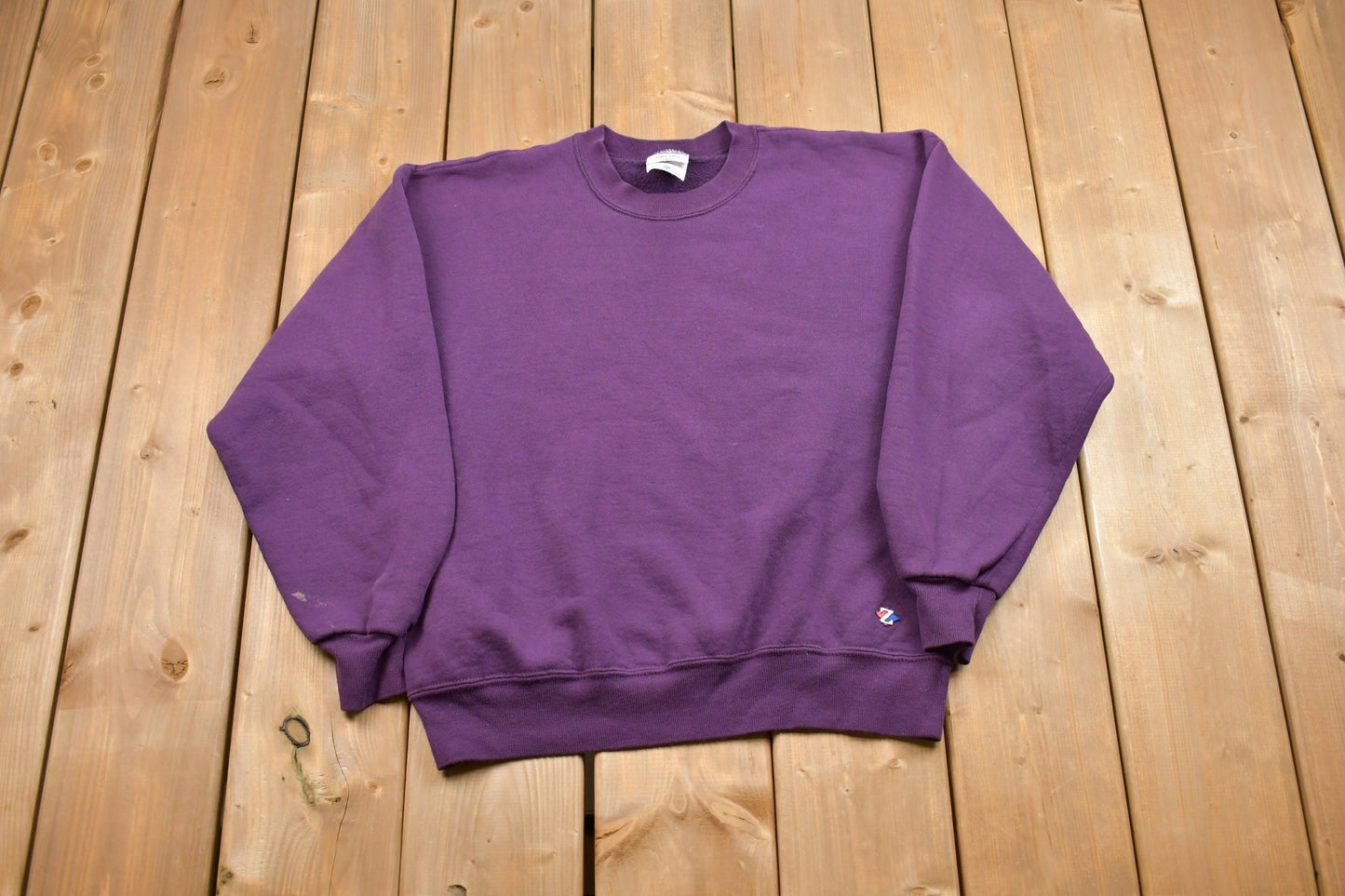 Vintage 1990s Blank Jerzees Crewneck Sweatshirt / Made in USA / 90s Crewneck / Vintage Basics / Athleisure / Streetwear /