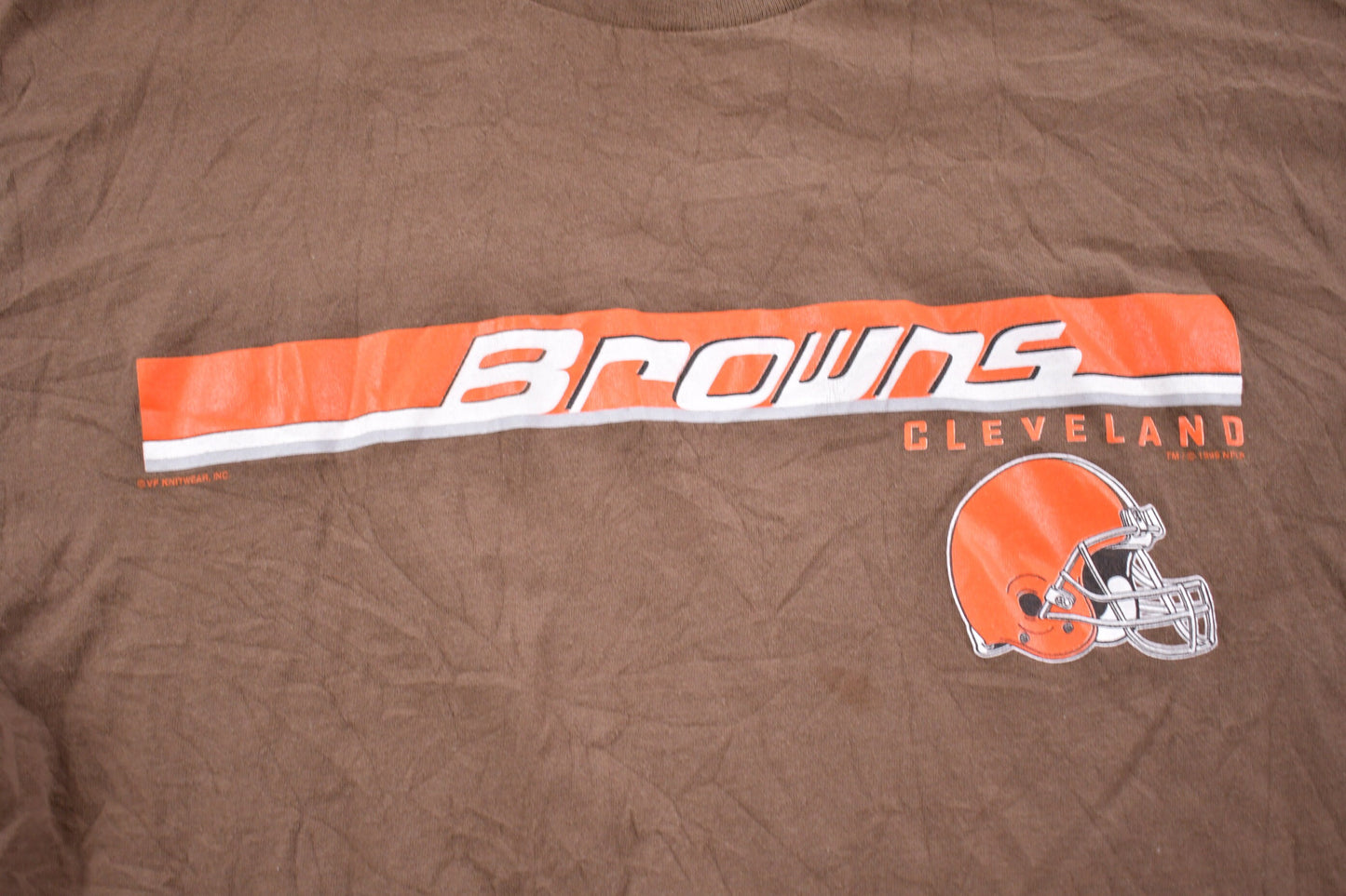 Vintage 1999 Cleveland Browns NFL Graphic T-Shirt