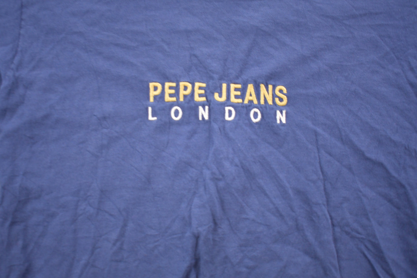 Vintage 1990s Pepe Jeans London Embroidered T-Shirt