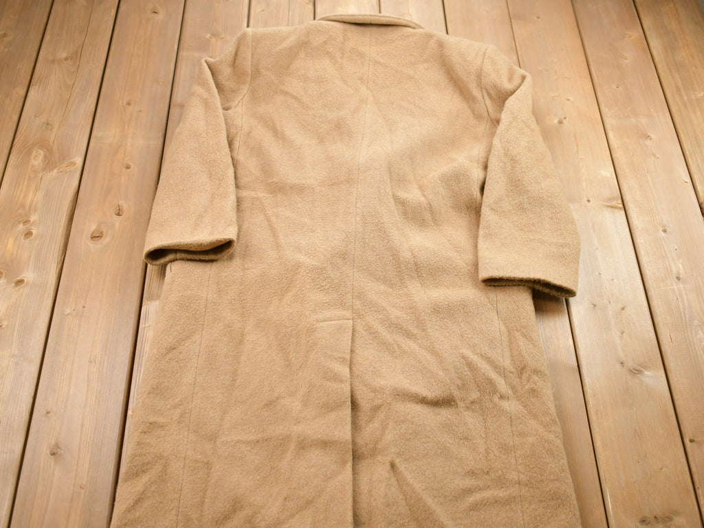 Vintage 1990s Karen 100% Wool Jacket  Wool Jacket   Vintage 90s Jacket  Outdoor  Winter  Cozy Trench Coat