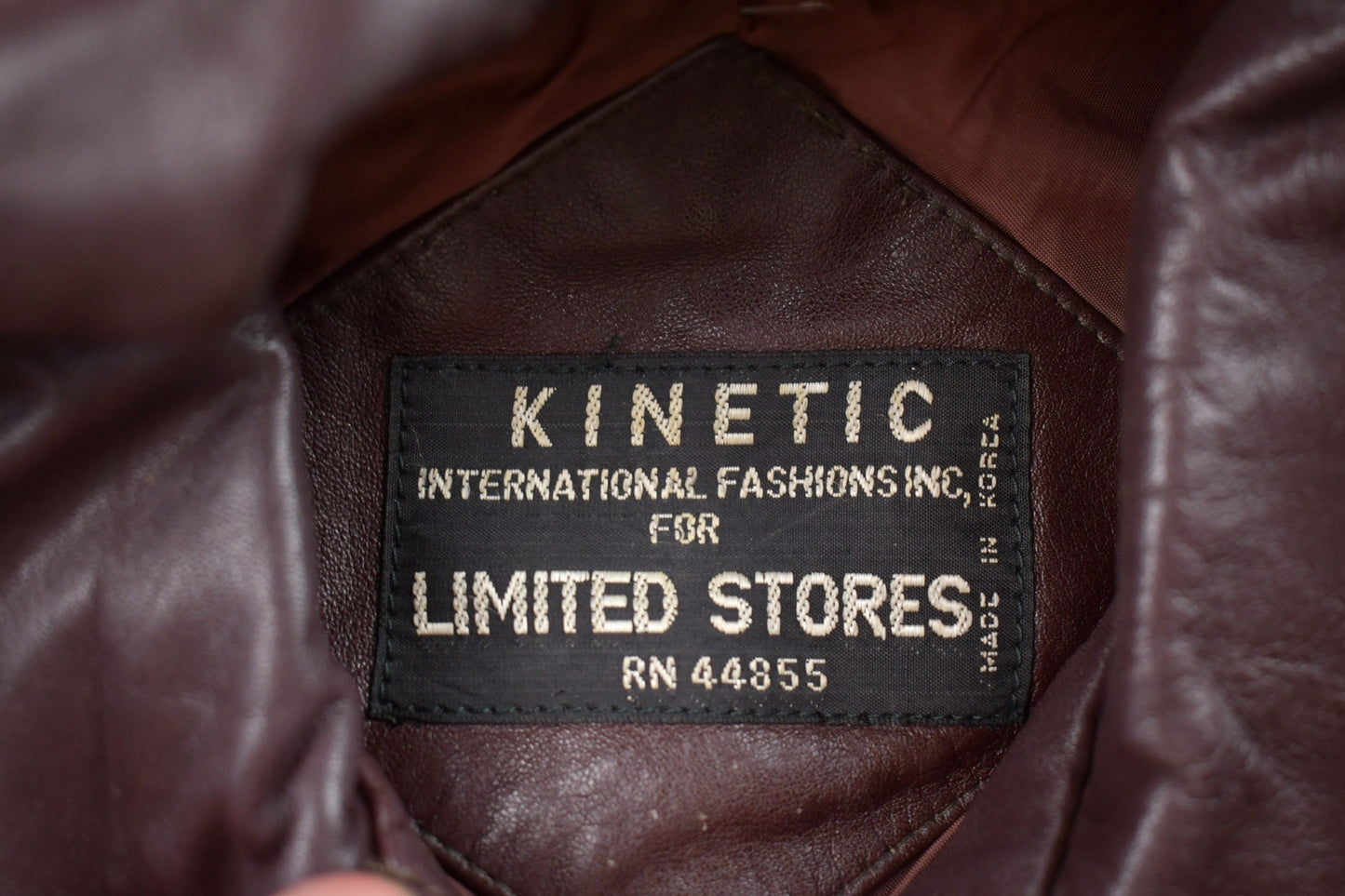 Vintage 1980s Kinetic Leather Jacket / Fall Outerwear / Leather Coat / Winter Outerwear / Streetwear Fashion / Suede Jacket / Biker Jacket