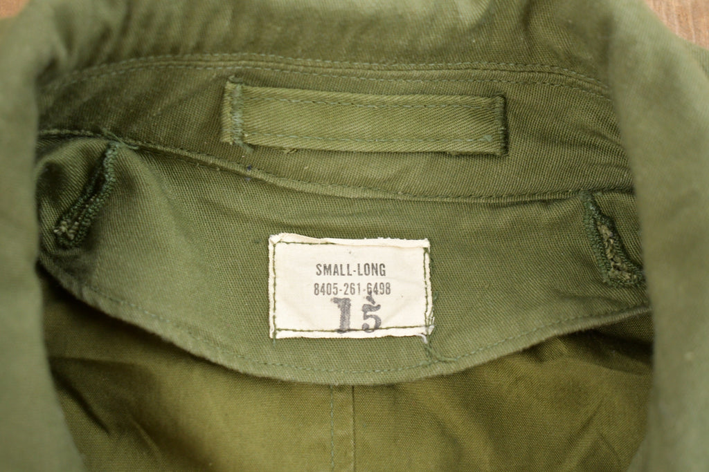 Vintage 1960s Military Parka Overcoat