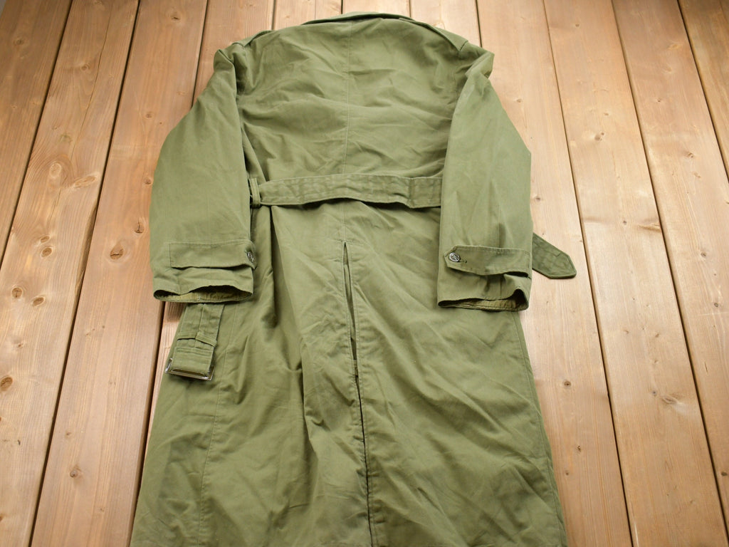 Vintage 1960s Military Parka Overcoat