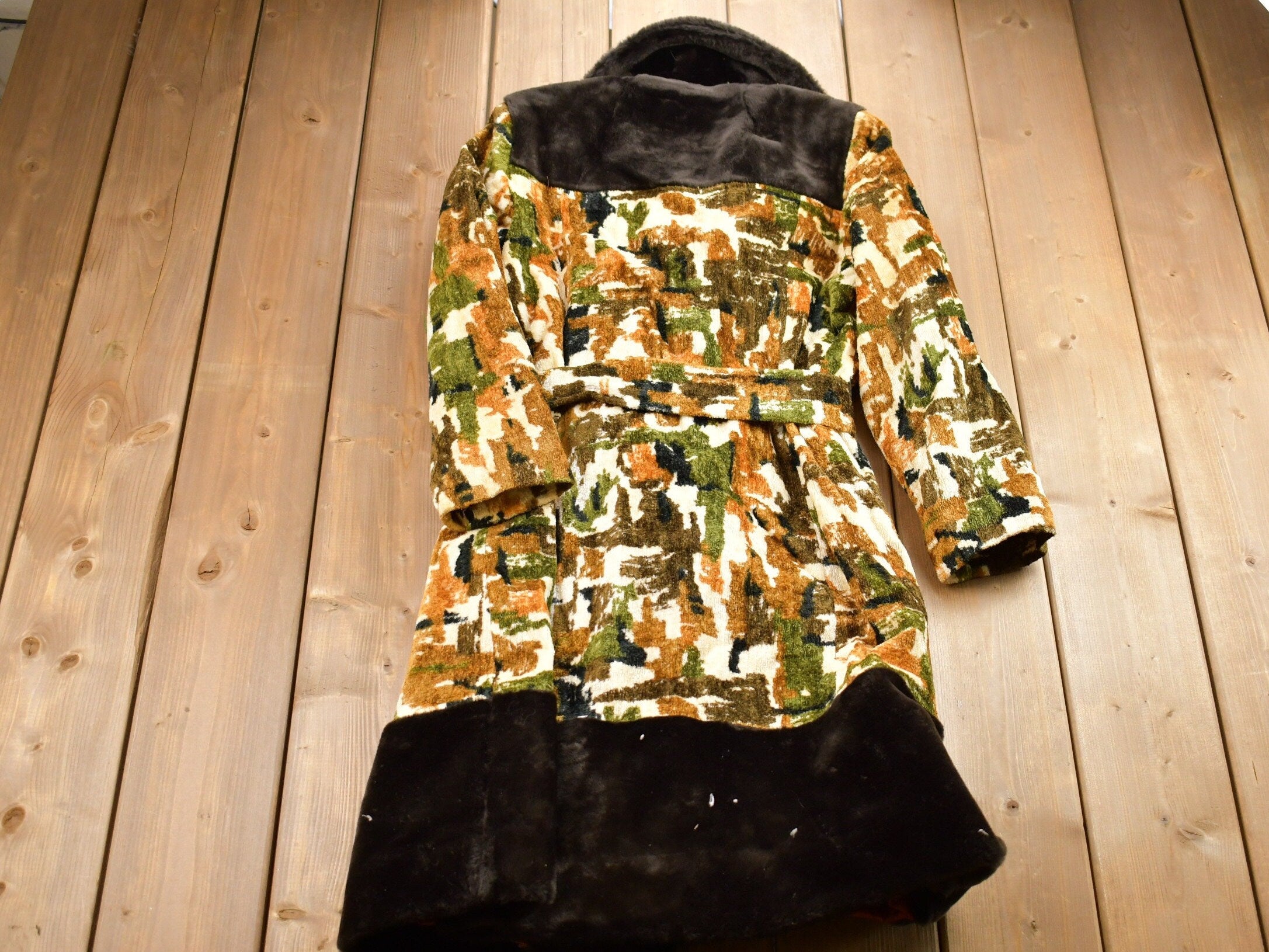 Vintage 1960s Junior Petite Fur Coat