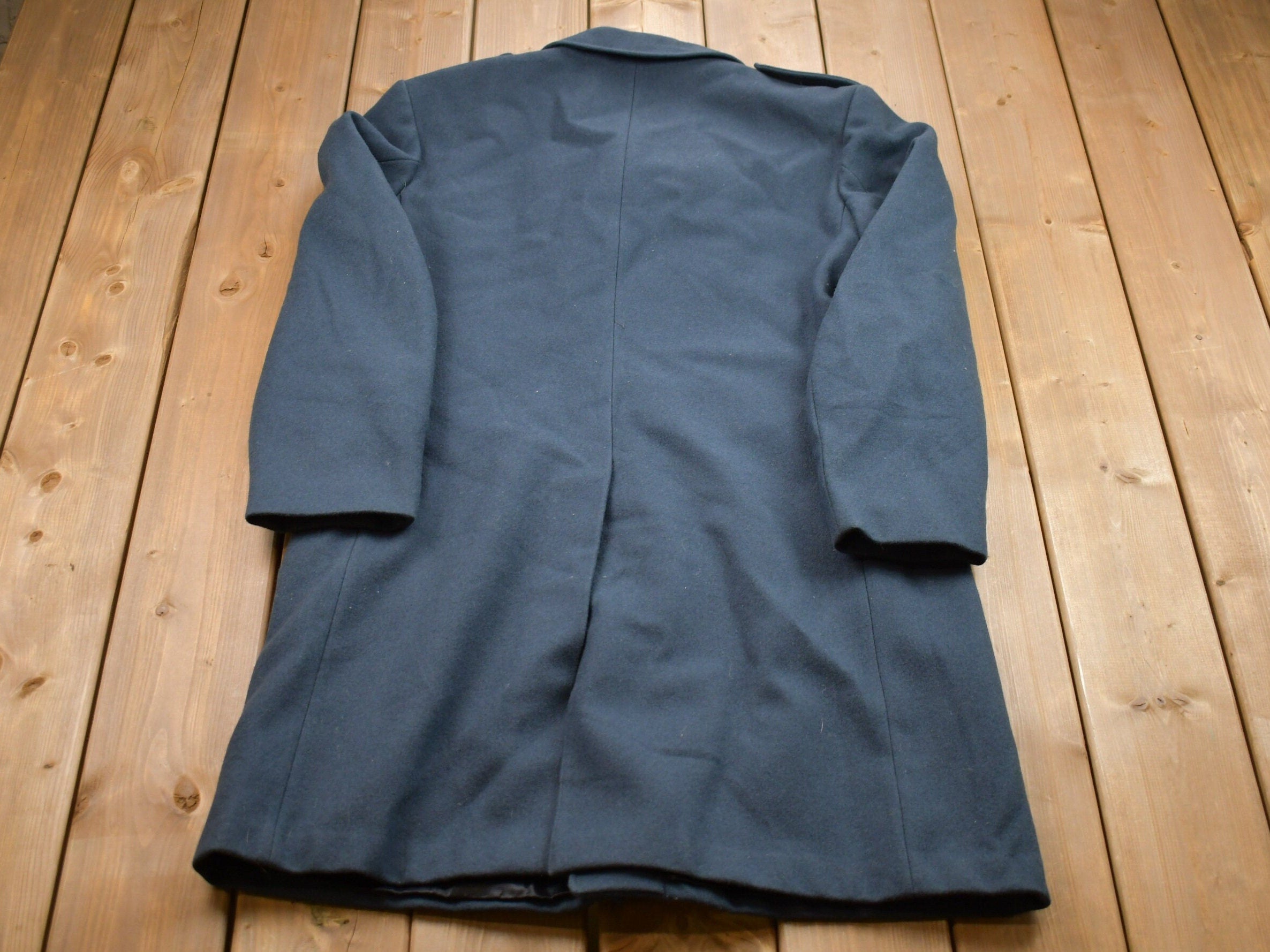 Vintage 1962 Naval Double Breasted Wool Jacket