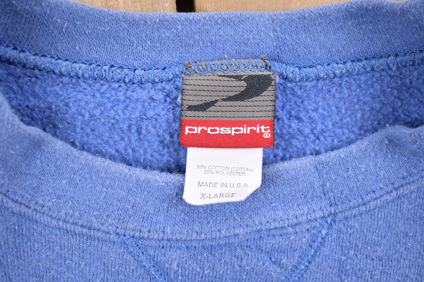 Vintage 1990s Prospirit Blank Crewneck Sweatshirt / 90s Crewneck / Souvenir / Athleisure / Streetwear / Travel And Tourism / Made In USA