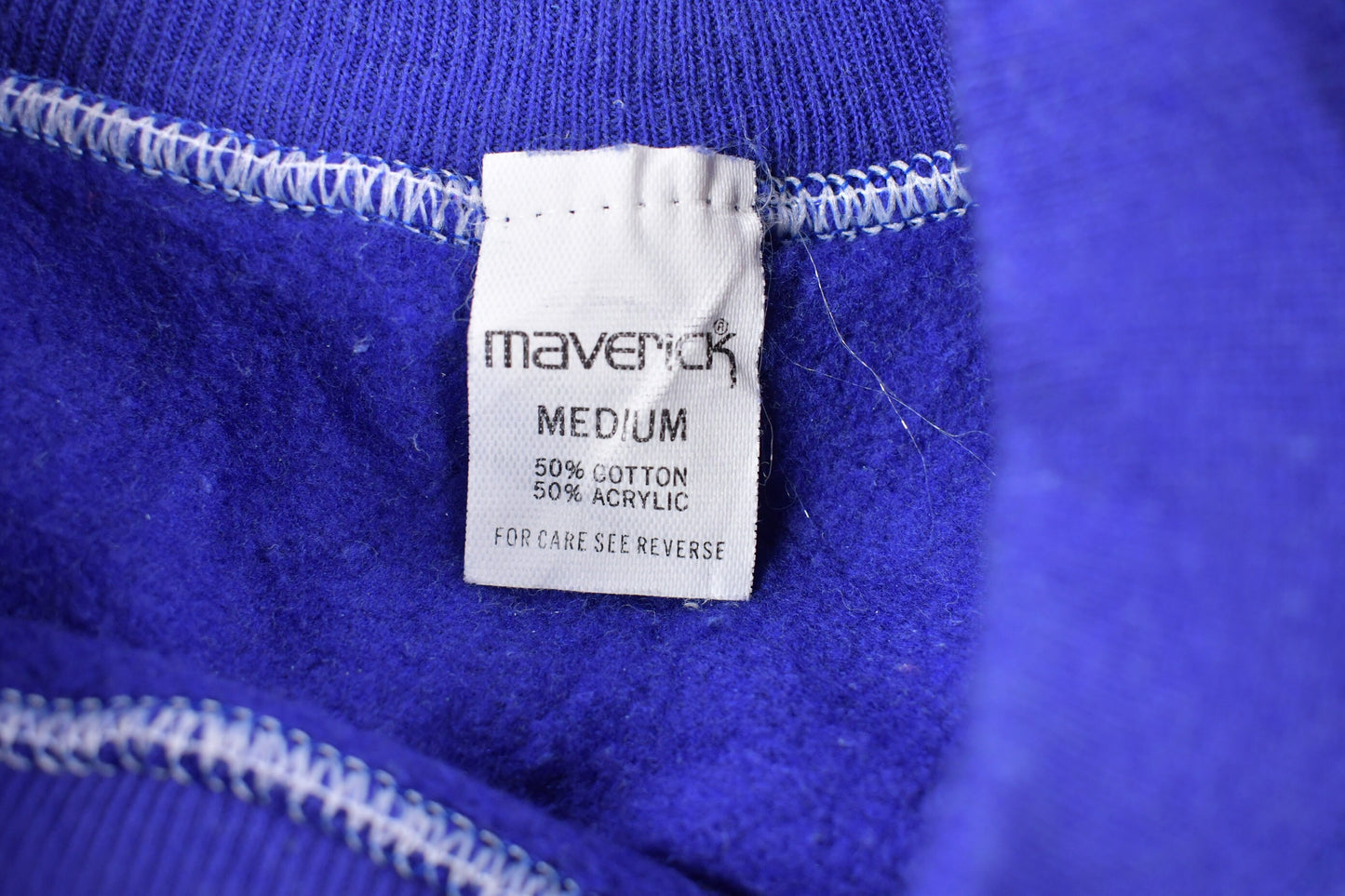 Vintage 1990s Maven Blank Crewneck Sweatshirt / Made in USA / 90s Crewneck / Vintage Basics  / Athleisure / Streetwear / Essentials