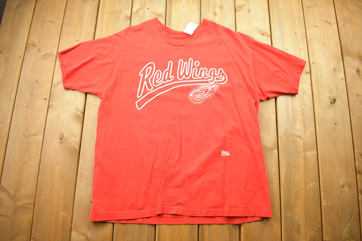 Vintage 1990s Detroit Red Wings NHL T Shirt