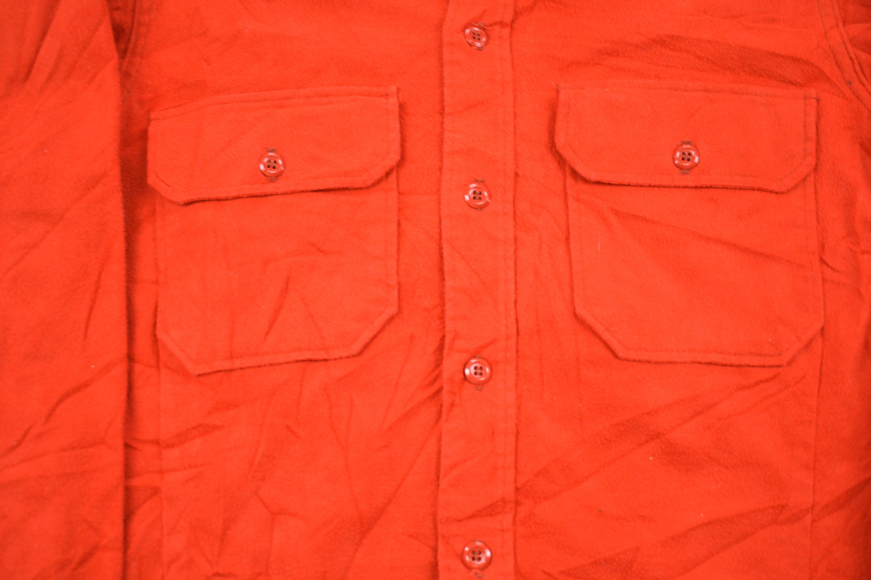 Vintage 1970s 100% Wool Shirt