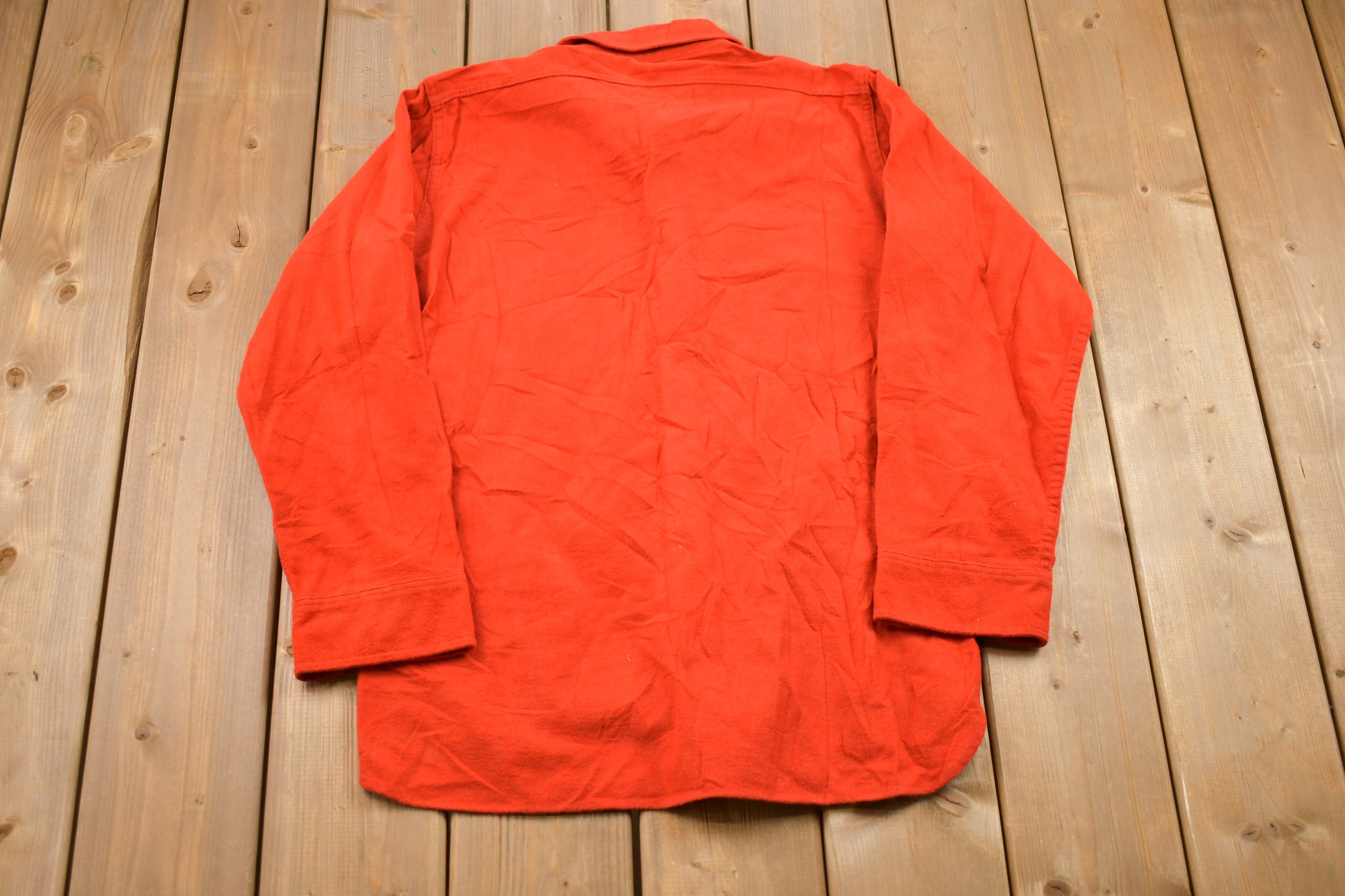 Vintage 1970s 100% Wool Shirt
