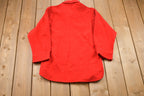 Vintage 1980s Woolrich Wool Button Up Board Shirt