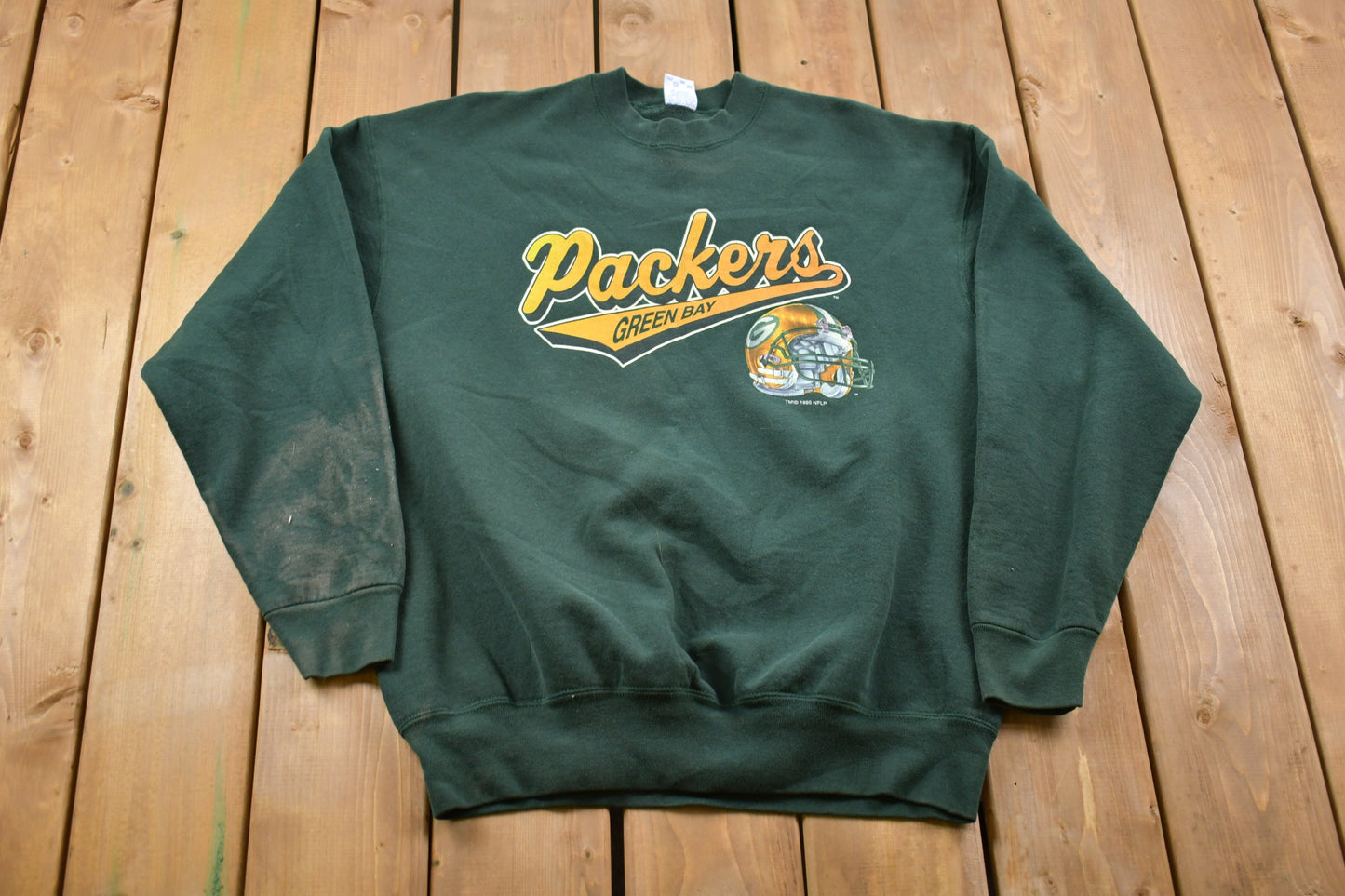 Vintage 1995 Green Bay Packers NFL Crewneck Sweatshirt / Made In USA / Football / Sportswear / Athleisure / Americana