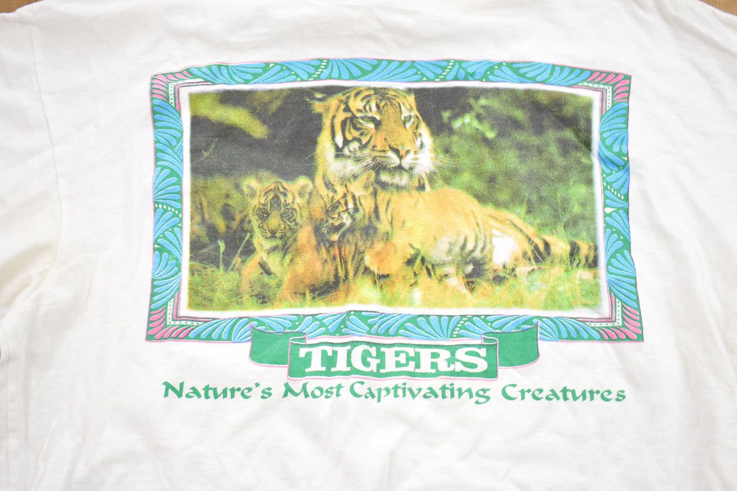 Vintage 1990s Tigers Graphic T-Shirt / Graphic / 80s / 90s / Streetwear / Retro Style / Single Stitch / Made In USA