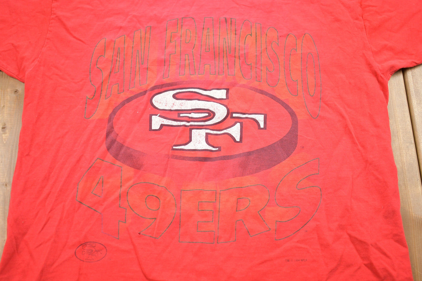 Vintage 1994 San Francisco 49ers NFL Graphic T-Shirt / Single Stitch / NFL / 90s Streetwear / Athleisure / Sportswear