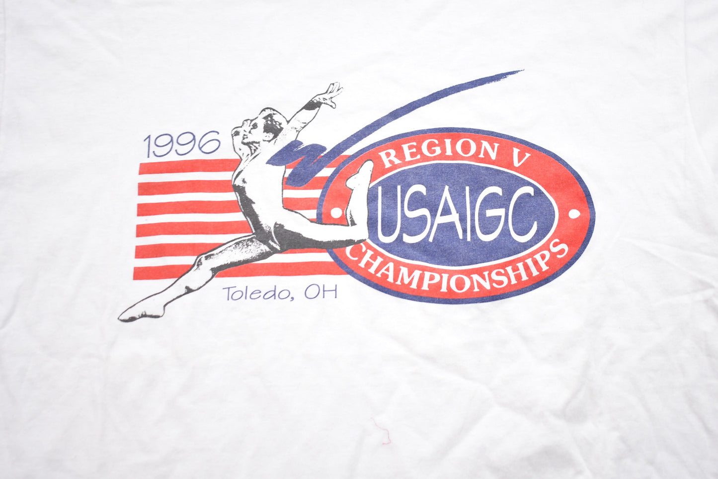 Vintage 1996 Usaigc Graphic T-Shirt / Graphic / 80s / 90s / Streetwear / Retro Style / Single Stitch / Made In USA