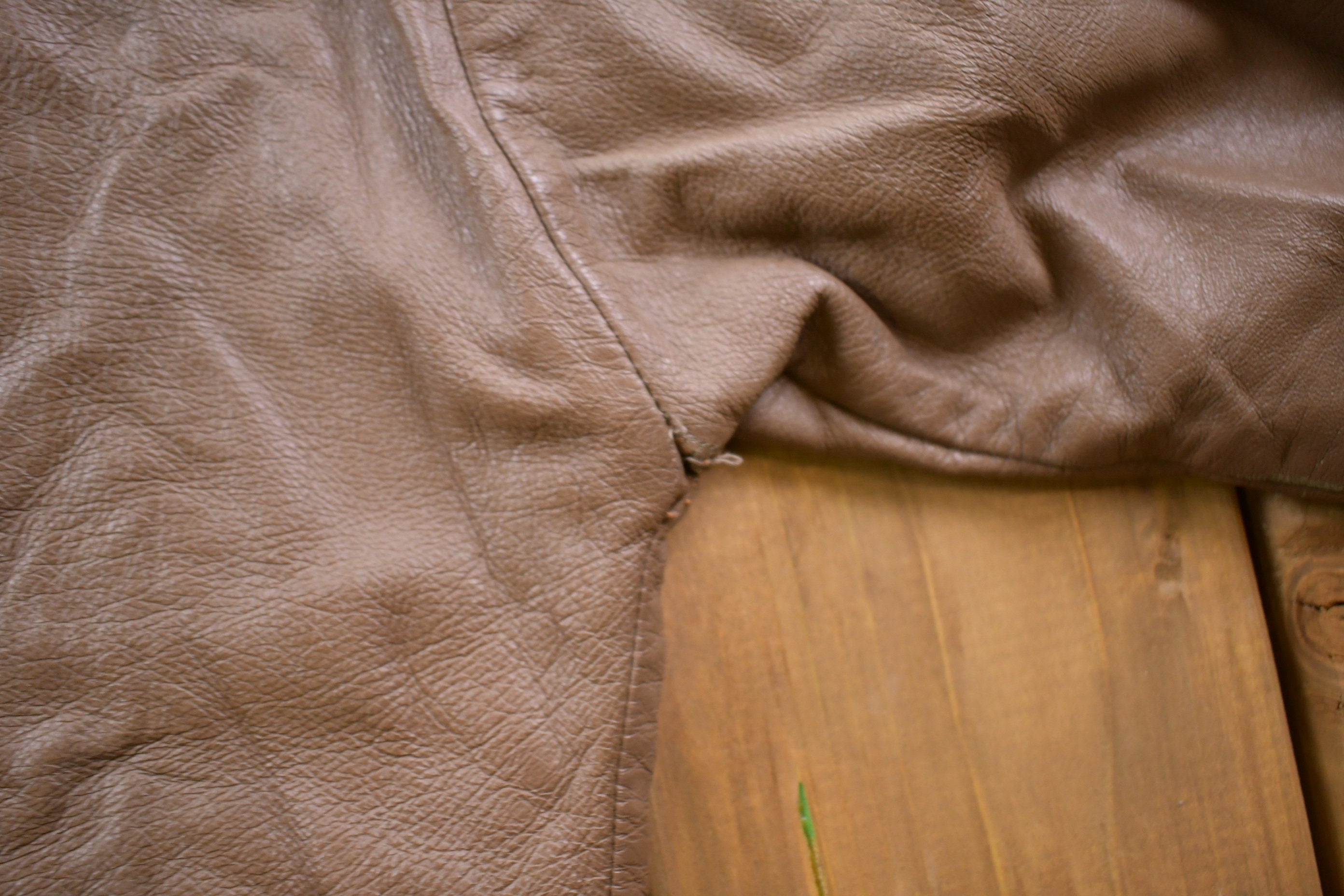 Vintage 1970s Flah Co Leather Jacket