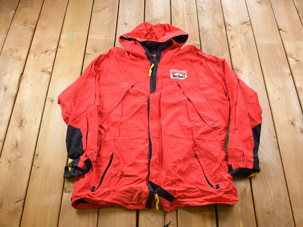 Vintage 1990s Marlboro Windbreaker Jacket