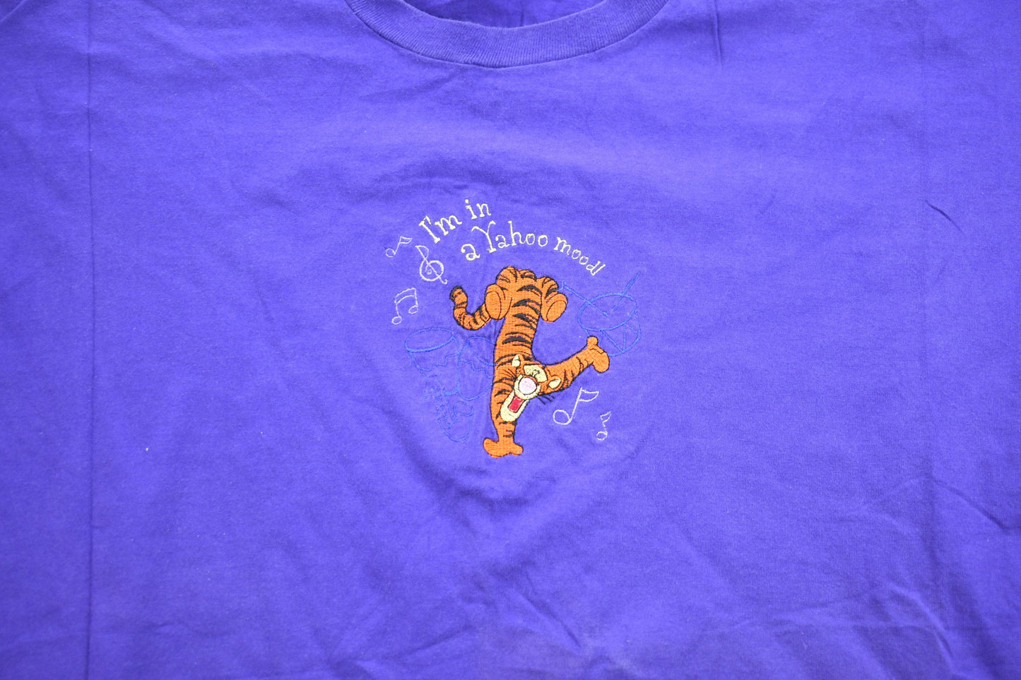 Vintage 1990s Tigger Winnie The Pooh Embroidered Graphic T-Shirt / Graphic / Disney T-Shirt / 90s Tigger / Single Stitch / Made In USA