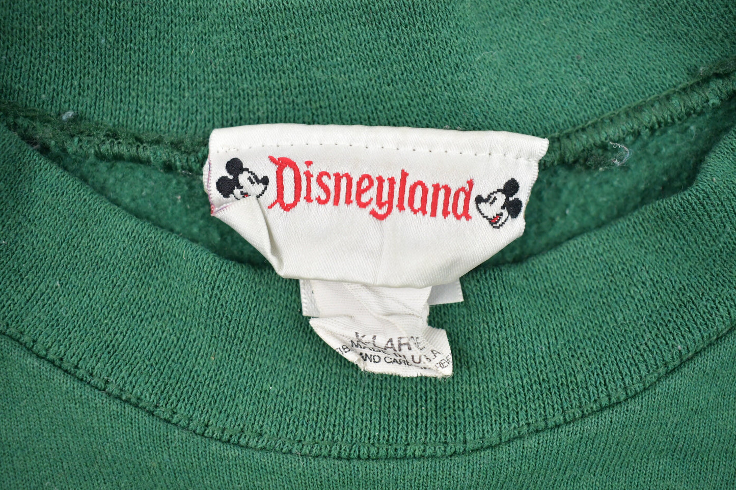 Vintage 1990s DisneyLand Tigger Crewneck Sweatshirt / Made in USA / 90s Crewneck / Souvenir / Athleisure / Streetwear / Childhood Cartoon