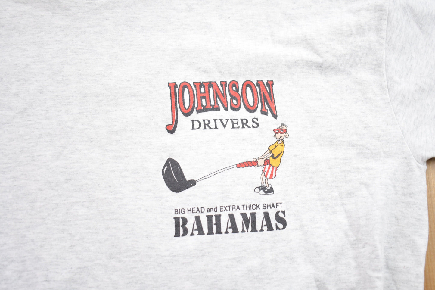 Vintage 1990s Big Johnson Bahamas Graphic T-Shirt / Graphic / 80s / 90s / Streetwear / Retro Style / Single Stitch / Made In USA