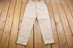 Vintage 1990s Levi's Red Tab Beige Jeans Size 30 x 30