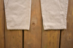 Vintage 1990s Levi's Red Tab Beige Jeans Size 30 x 30