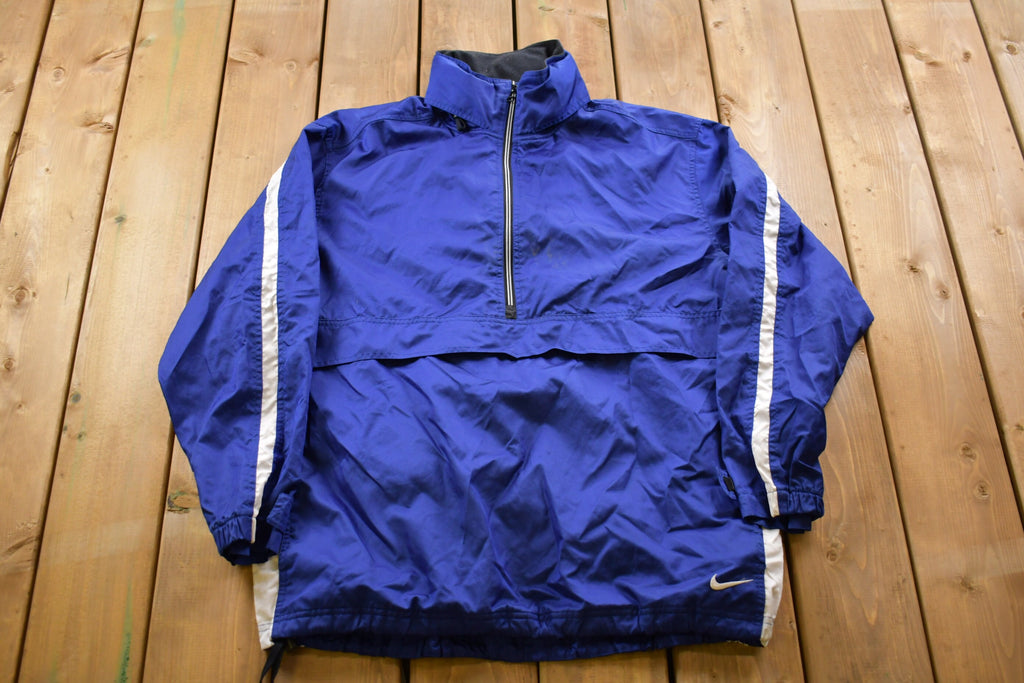 Vintage 1990s Nike Embroidered Windbreaker Jacket