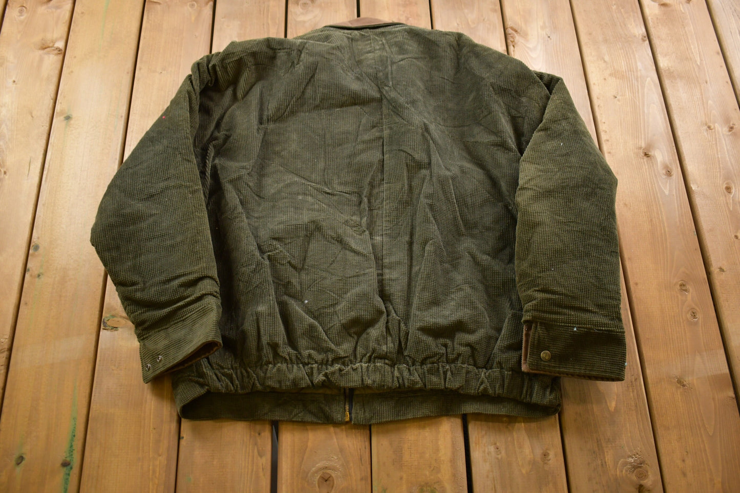 Vintage 1990s Kent Quilted Jacket / Workwear / Streetwear / Made In USA / 90s / Quilted Lined Jacket / Distressed Kent / Union Made