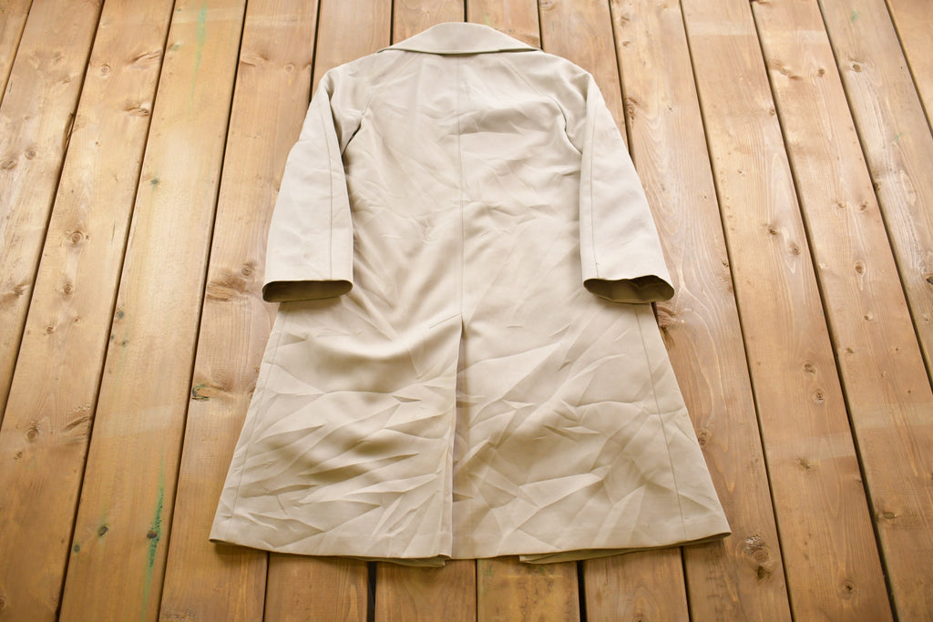 Vintage 1990s London Fog Sherpa Lined Full Length Jacket