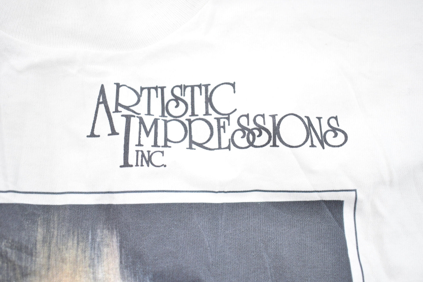 Vintage 1993 Artistic Impressions Inc. Graphic T-Shirt / Graphic / 80s / 90s / Streetwear / Retro Style / Single Stitch / Made In USA