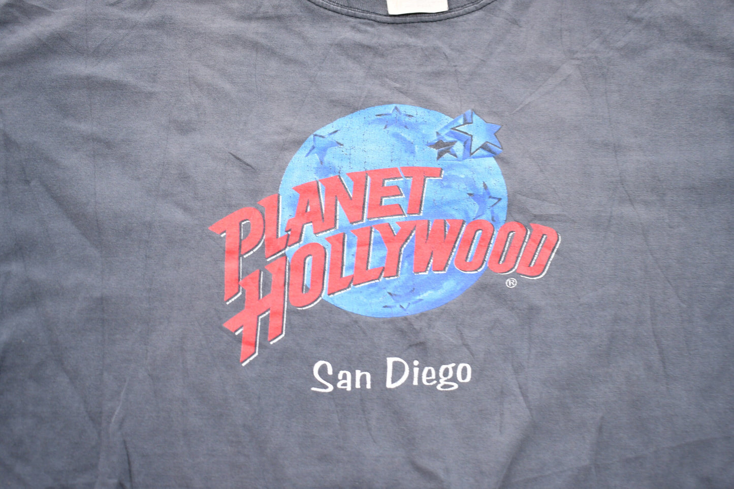 Vintage 1990s Planet Hollywood San Diego Graphic T-Shirt / Graphic / 80s / 90s / Streetwear / Retro Style / Planet Hollywood / Made In USA