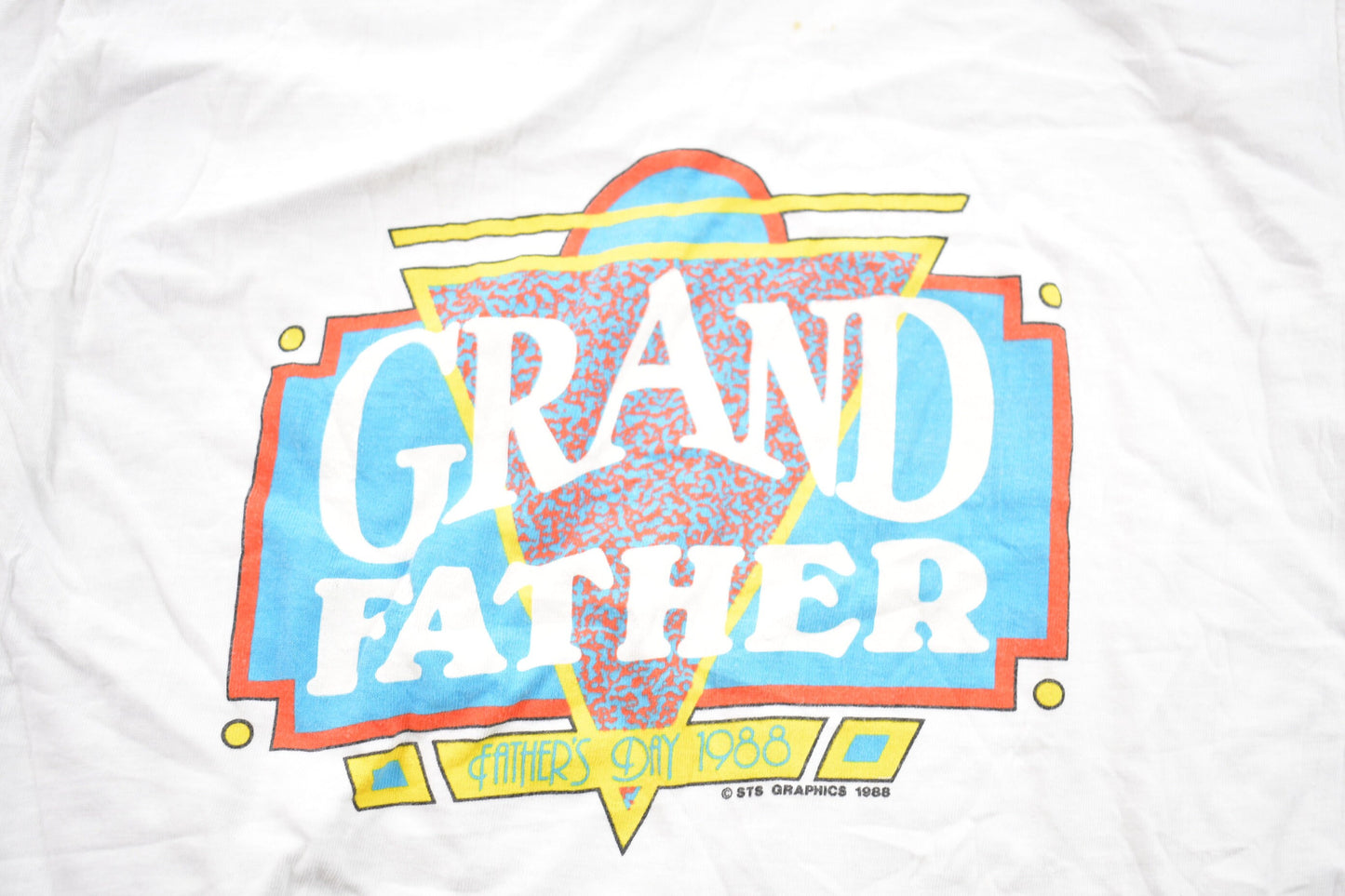 Vintage 1988 Grand Father Father's Day Graphic T-Shirt / Graphic / 80s T-Shirt / Streetwear / Retro Style / Single Stitch / Grand Father